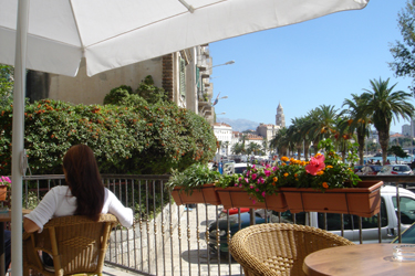 cafe in split